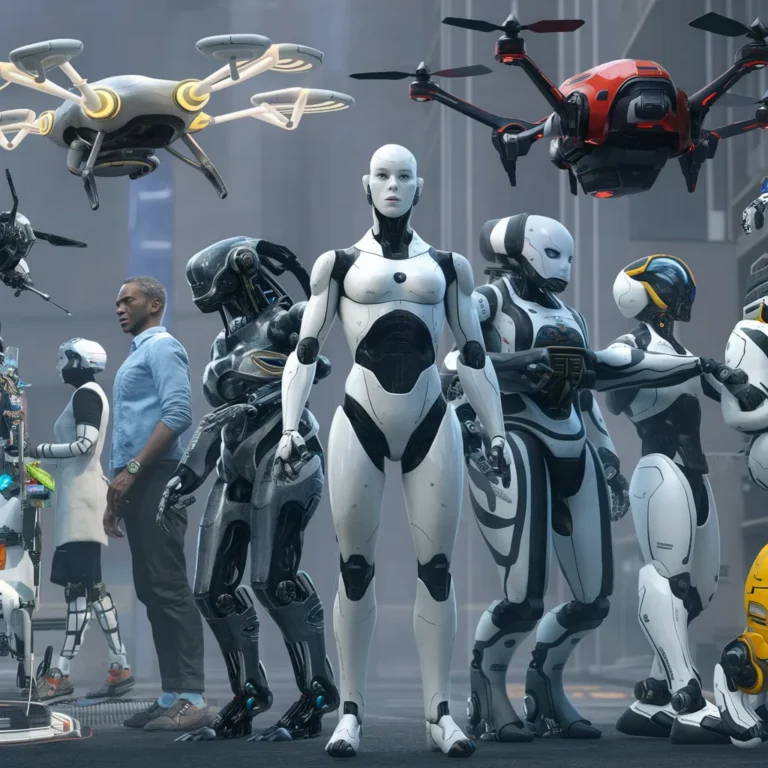 ponas robotas