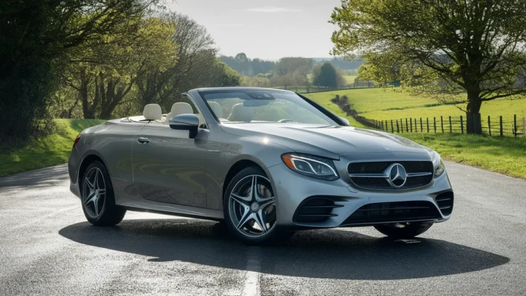 mercedes e class convertible