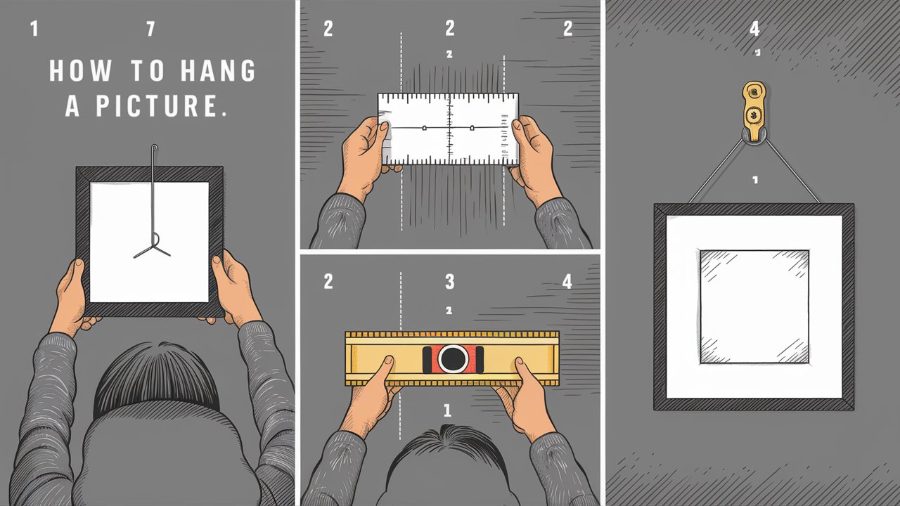 how to hang a picture